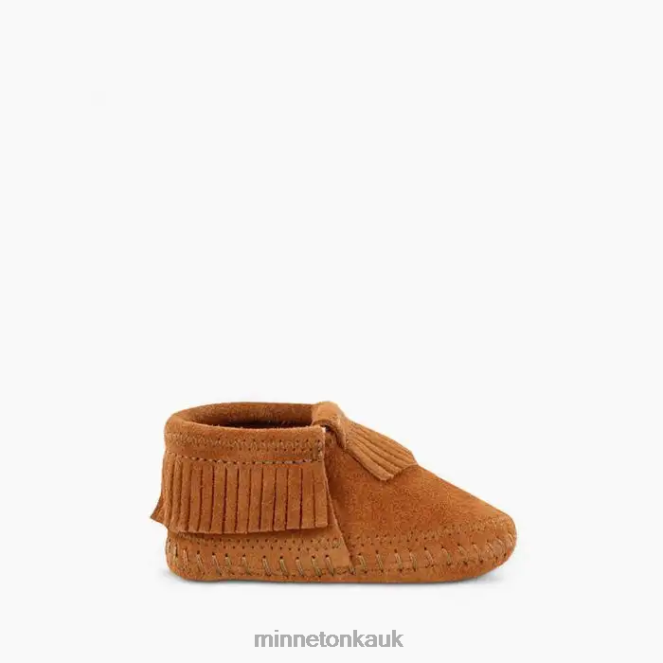 Minnetonka Kids Brown Riley Bootie Footwear AD084477