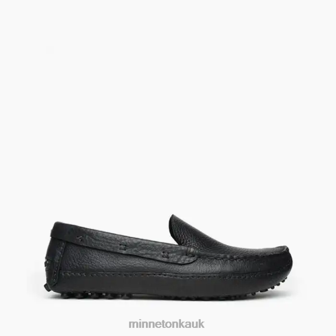 Minnetonka Men Black P.W. Driving Loafer Footwear AD084393