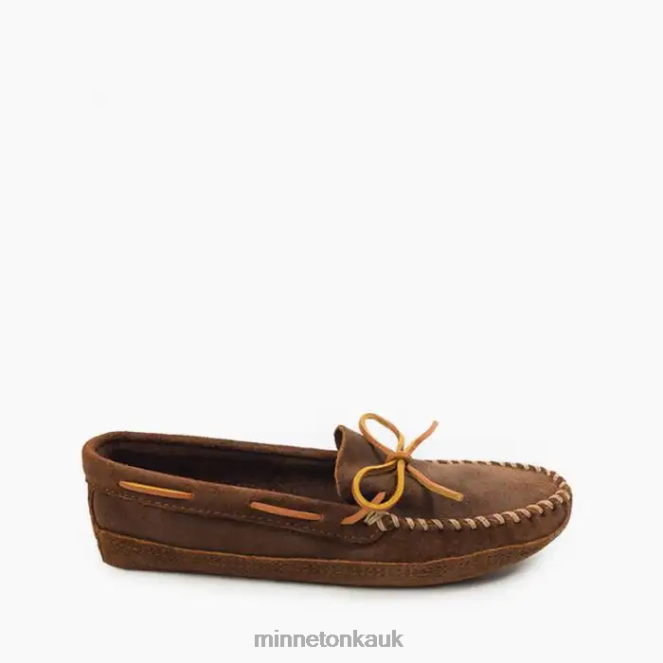 Minnetonka Men Brown Ruff Double Bottom Softsole Footwear AD084334