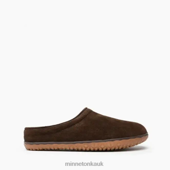 Minnetonka Men Chocolate Taylor Footwear AD084419