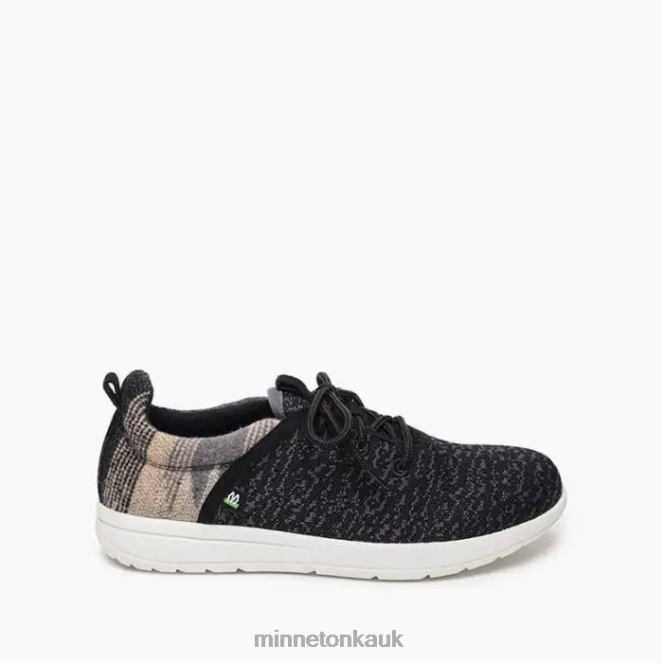 Minnetonka Men Black Multi Eco Anew Footwear AD084447