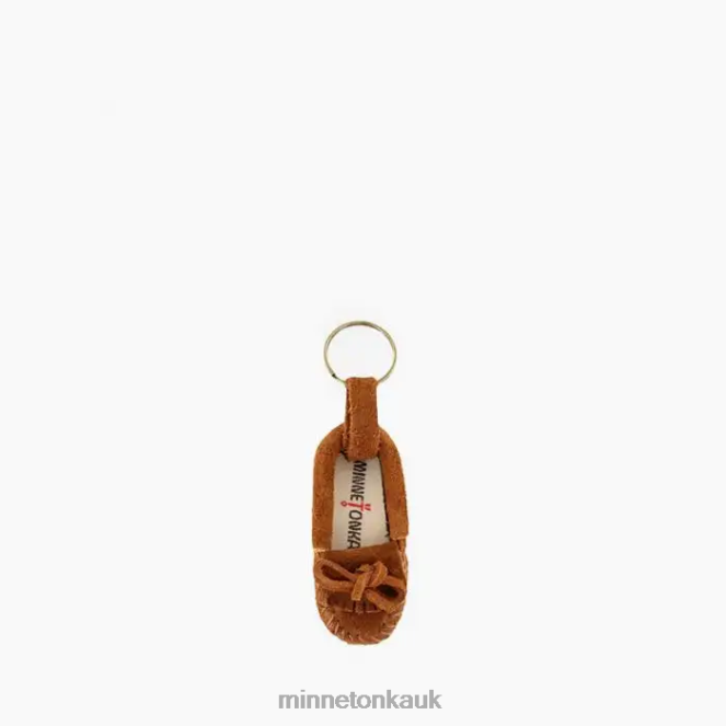 Minnetonka Unisex Brown Mini Moc Key Rings Accessories AD084529