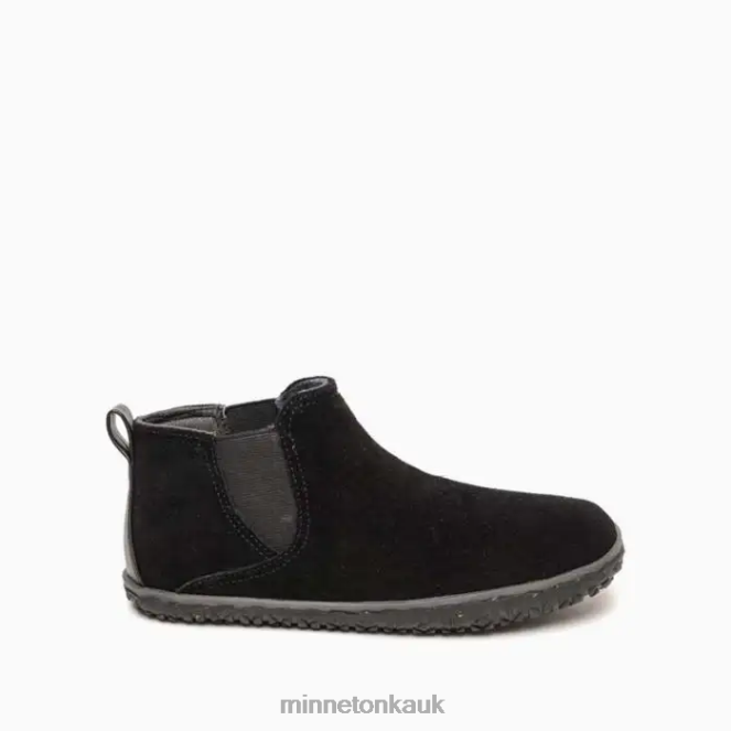 Minnetonka Women Black Chelsea Boot Footwear AD08455