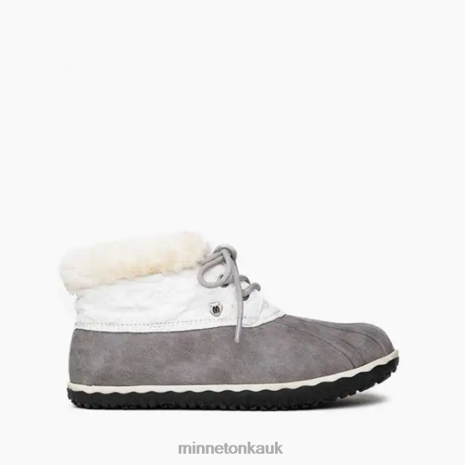 Minnetonka Women Grey Tega Footwear AD08452