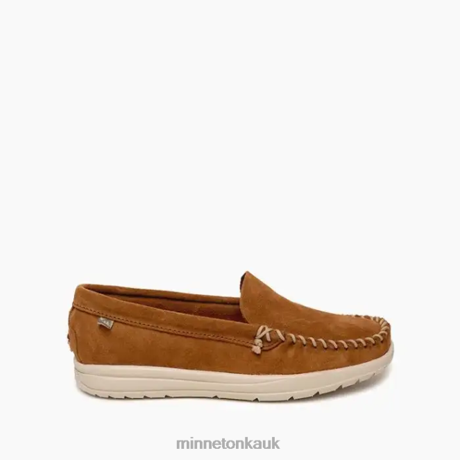 Minnetonka Women Brown Discover Classic Footwear AD08467