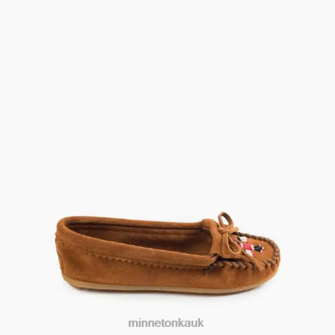 Minnetonka Women Brown Thunderbird Moc Footwear AD08486