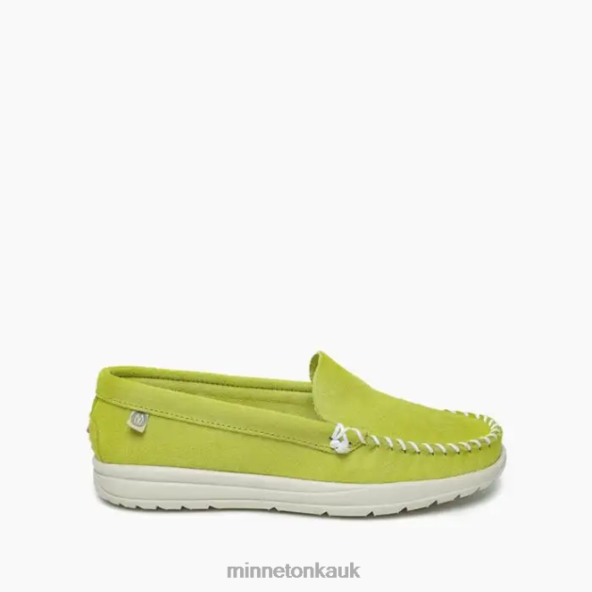 Minnetonka Women Citrus Green Discover Classic Footwear AD08468