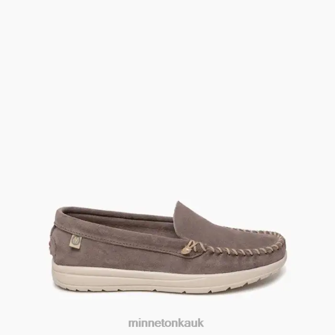 Minnetonka Women Grey Discover Classic Footwear AD08469