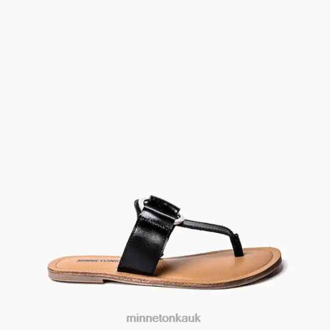 Minnetonka Women Black Fairlea Footwear AD084182