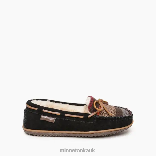 Minnetonka Women Black Multi Tilia Footwear AD084125