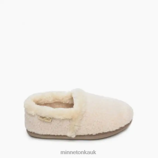 Minnetonka Women Cream Dina Footwear AD084249