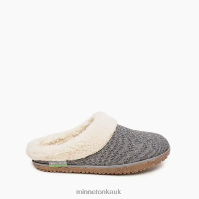 Minnetonka Women Grey Eco Spruce Footwear AD084254